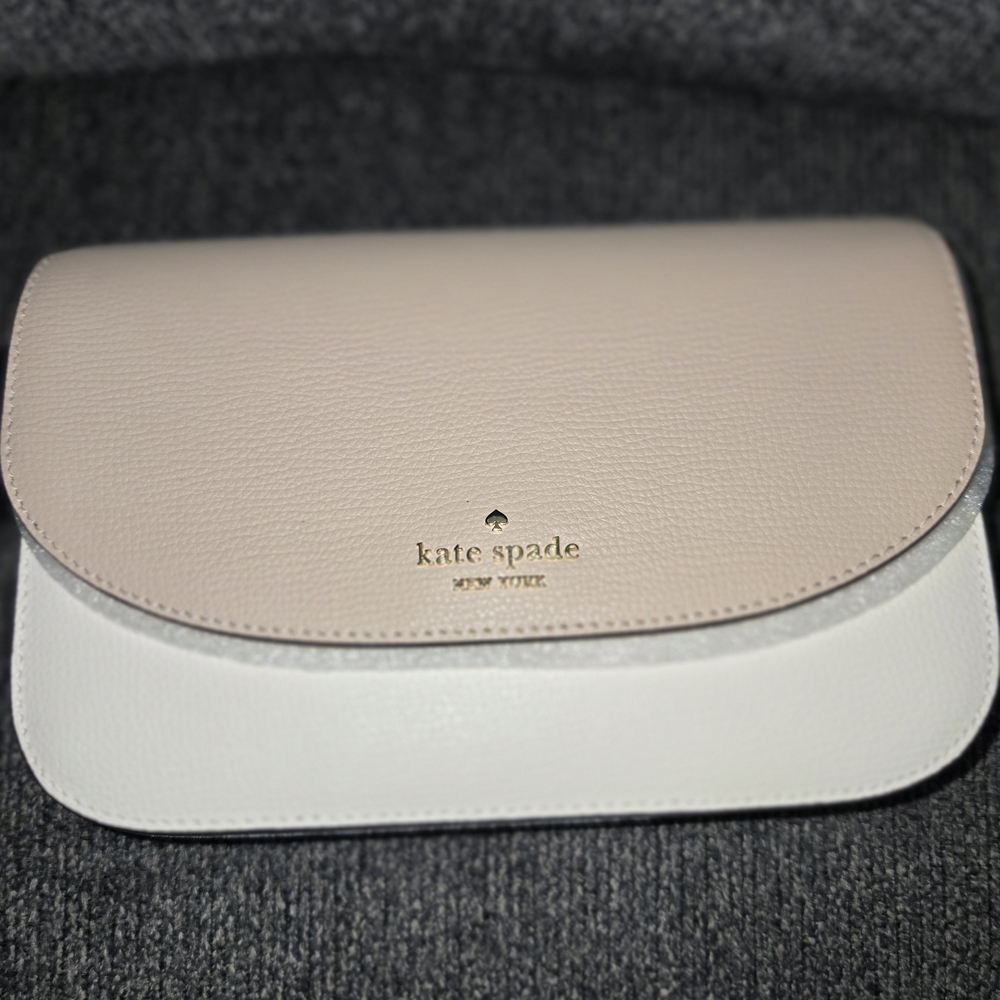 Kate Spade Beige and White Women's Bag